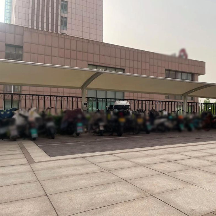 阿尔山市膜结构电动车棚